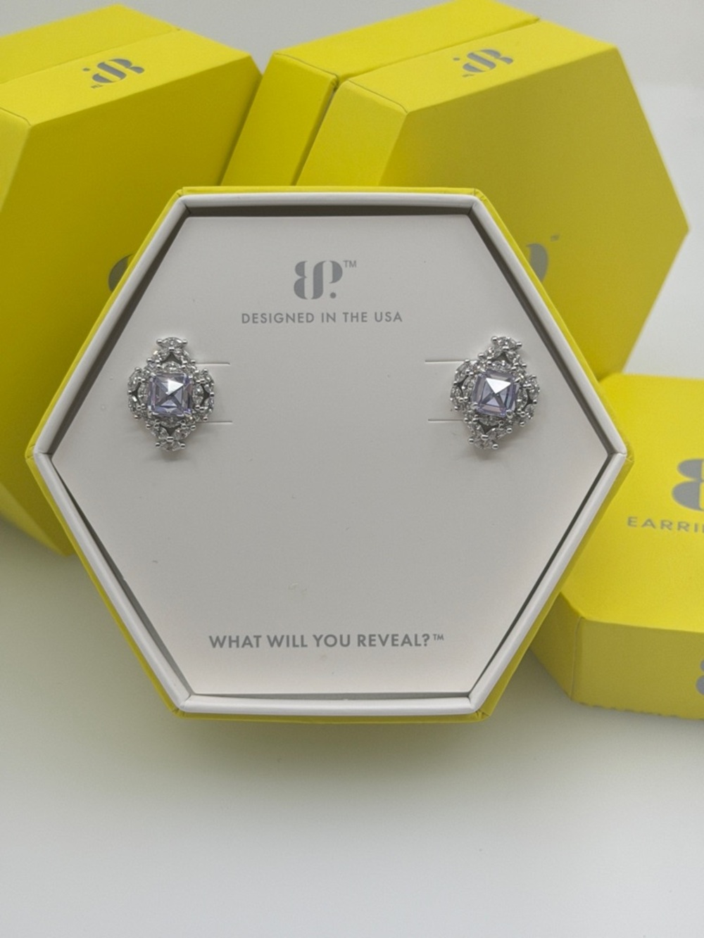 Bomb Part OG Earrings - Rhodium - Picture 2 of 3